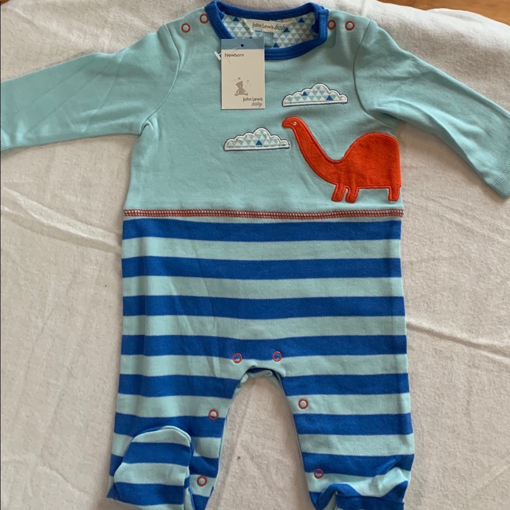 John Lewis Baby Footie